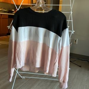 Hollister long sleeves waffle shirt— size small